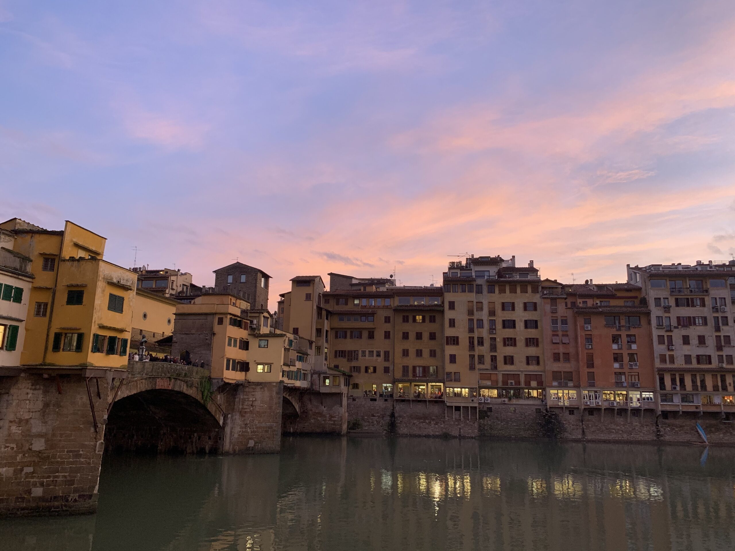 Enjoy a breathtaking sunset in Florence, Italy while staying at Ostello Bello Florence.